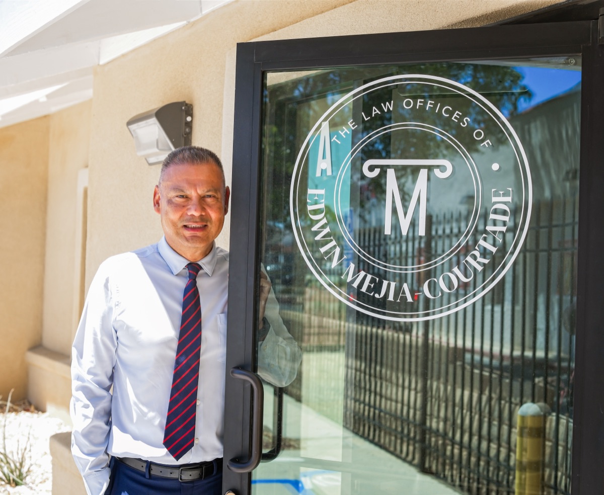 Attorney for The Law Offices of Edwin Mejia-Courtade in a professional portrait