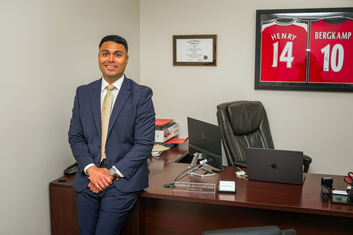 Edwin Mejia Jr, founder of The Law Offices of Edwin Mejia-Courtade